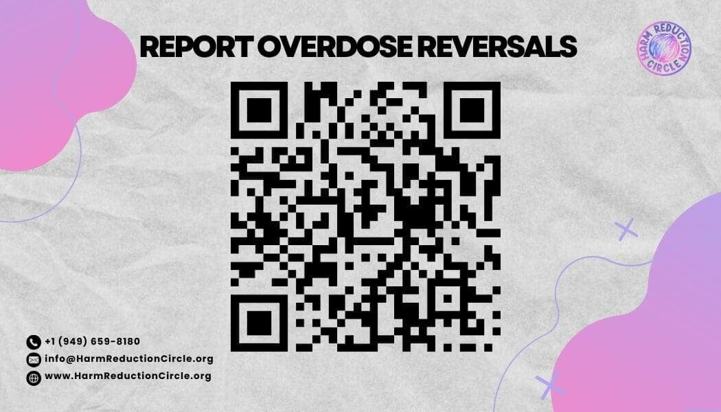 Printed Materials: Report Overdose Reversals Card