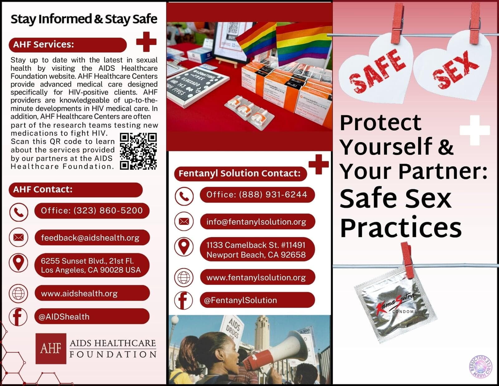Printed Materials: Protect Yourself & Your Partner Safe Sex Practices